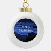 Christmas Ordaments Keramische Bal Ornament (Voorkant)