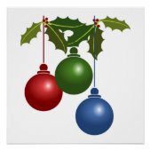 CHRISTMAS ORNAMENS POSTER (Voorkant)