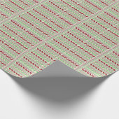 CHRISTMAS ORNAMENS REINDEER CADEAUPAPIER (Hoek)