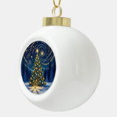 Christmas Ornament 2025 – Winter Night Tree 2 (Rechts)