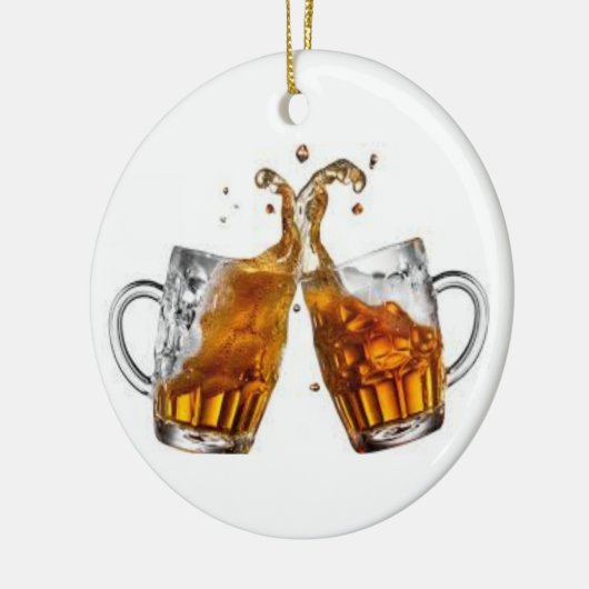 CHRISTMAS ORNAMENT "BEER DRINK BUDDY" (Links)