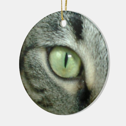 CHRISTMAS ORNAMENT "CAT'S EYE" (Links)