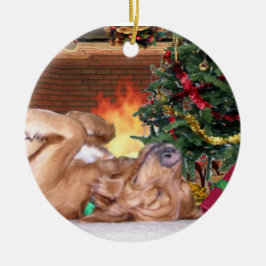 CHRISTMAS ORNAMENT DOG - NACHT VOOR CHRISTMAS