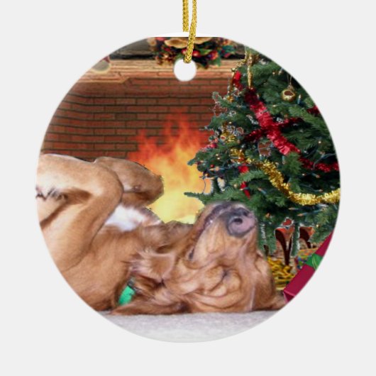 CHRISTMAS ORNAMENT DOG - NACHT VOOR CHRISTMAS (Voorkant)