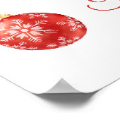 Christmas Ornament Exchange Party Garland Poster (Hoek)