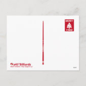 Christmas ornament feestdagenkaart (Achterkant)