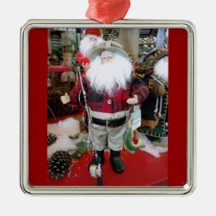 CHRISTMAS ORNAMENT "FISHERMAN SANTA"