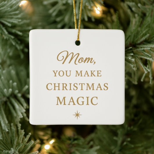 Christmas Ornament for Mom – Magic Christmas (Boom)