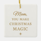 Christmas Ornament for Mom – Magic Christmas (Voorkant)