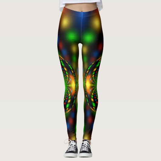 Christmas Ornament Fractal Design-29440 Leggings (Voorkant)