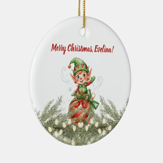 Christmas Ornament From the Elf (Rechts)