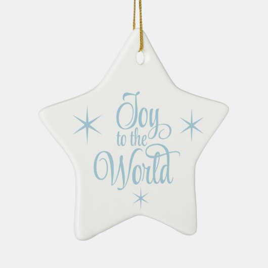 Christmas Ornament Joy to the World (Rechts)
