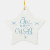 Christmas Ornament Joy to the World (Voorkant)