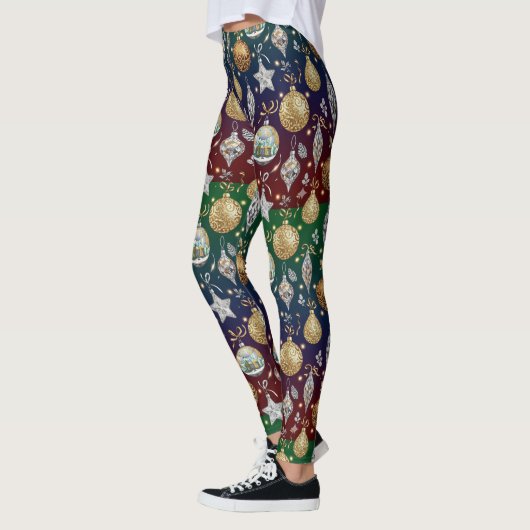 Christmas Ornament Leggings (Links)