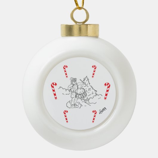 Christmas Ornament : Little Drummer Boy (Voorkant)