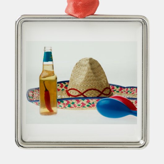 CHRISTMAS ORNAMENT "MEXICAN PARTY TIME" (Voorkant)
