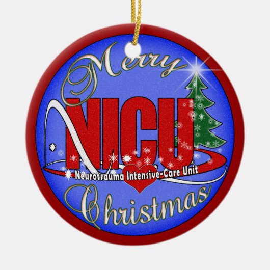 CHRISTMAS ORNAMENT - NICU - Neurotrauma Intensief (Voorkant)