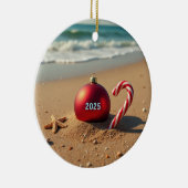 Christmas ornament on the beach holiday gift idea  (Rechts)