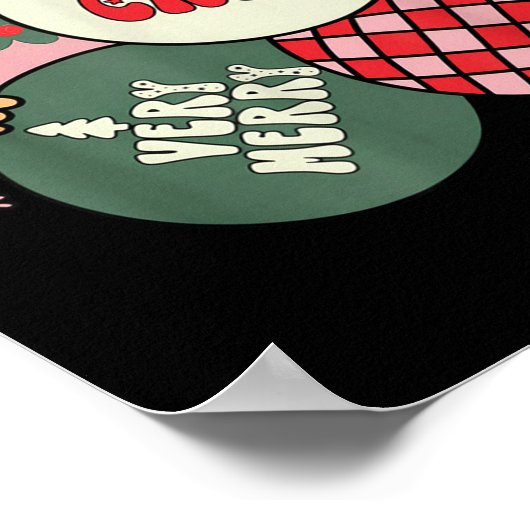 Christmas Ornament Peds Crew Pediatric Nurse Xmas  Poster (Hoek)