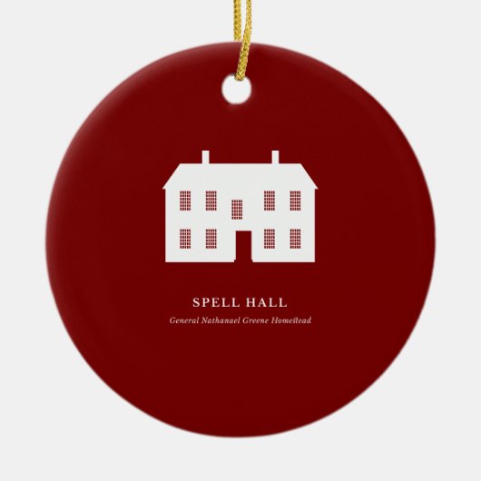 Christmas Ornament — Spell Hall (Voorkant)