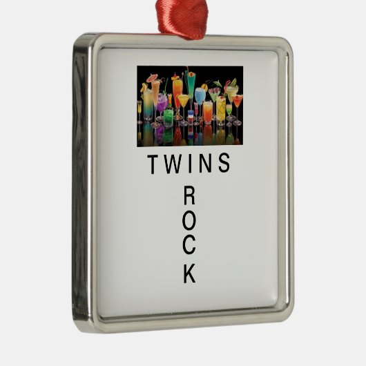 CHRISTMAS ORNAMENT "TWINS ROCK" (Rechts)
