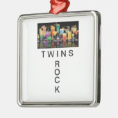 CHRISTMAS ORNAMENT "TWINS ROCK" (Links)