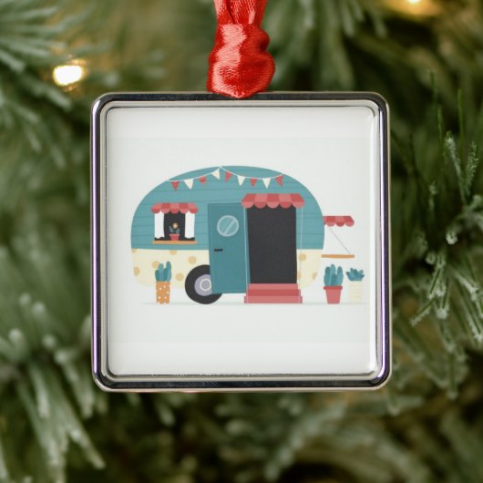 **CHRISTMAS ORNAMENT VAN DE VERHAAL CAMPER** (Boom)