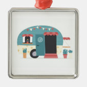 **CHRISTMAS ORNAMENT VAN DE VERHAAL CAMPER** (Voorkant)