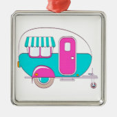 **CHRISTMAS ORNAMENT VAN DE VERHAAL CAMPER** (Voorkant)