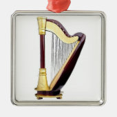 CHRISTMAS ORNAMENT VAN HARPIST (Voorkant)