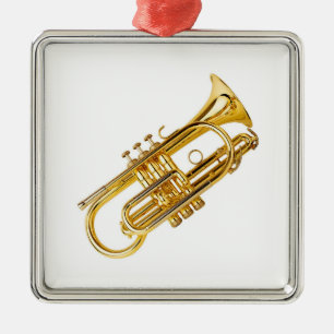 CHRISTMAS ORNAMENT VAN TRUMPET PLAYER