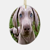 CHRISTMAS ORNAMENT "WEIMARANER" (Rechts)