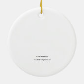 Christmas Ornament with Star Graphic (Achterkant)