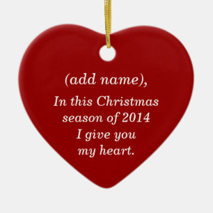 CHRISTMAS ORNAMENT "ZAL JE ME MARRY"