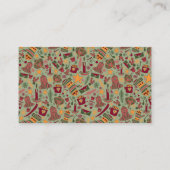 Christmas Ornaments 2 Visitekaartje (Achterkant)