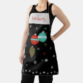 Christmas Ornaments and Snowflakes  Schort (Insitu)