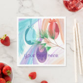 Christmas Ornaments, Custom Paper Napkins Servet (Insitu)