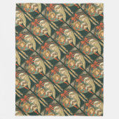 Christmas Ornaments Faith Hope And Charity Vector Fleece Deken (Voorkant)