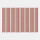 Christmas Ornaments Gift Wrap Set of Three Inpakpapier Vel (Voorkant 2)