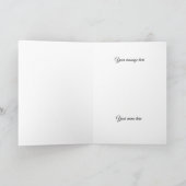 Christmas ornaments merry & bright Christmas card Kaart (Binnen)