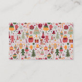 Christmas Ornaments Visitekaartje (Achterkant)