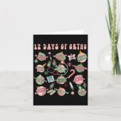 Christmas Orthopedic 12 Days Of Ortho Ortho Nurse  Kaart (Voorkant)
