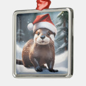 Christmas Otter Ornament (Links)