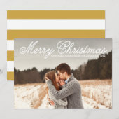 CHRISTMAS OVERLAY | HOLIDAIRE FOTOKAART FEESTDAGENKAART (Voorkant / Achterkant)