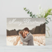 CHRISTMAS OVERLAY | HOLIDAIRE FOTOKAART FEESTDAGENKAART (Staand voorkant)