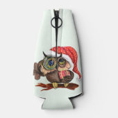 Christmas Owl Bottle Cooler (Achterkant)