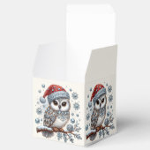 Christmas Owl Holiday Gift Box Bedankdoosjes (Geopend)