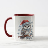 Christmas Owl Holiday Mok (Links)