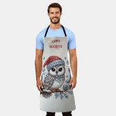 Christmas Owl Holiday Schort (Gedragen)