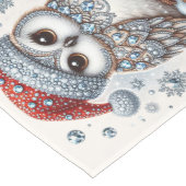 Christmas Owl Holiday Table Runner Medium Tafelloper (Hoek)